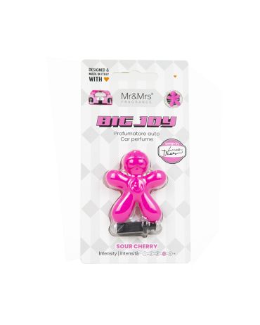 Big Joy - Odświeżacz Do Auta Fuchsia Sour Cherry Blister
