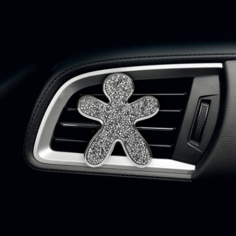 Niki Crystal Silver - Silver Chrome