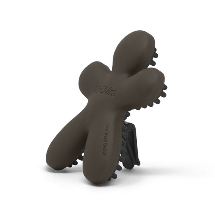 Niki Matt Metal Athracite Siberian Leather